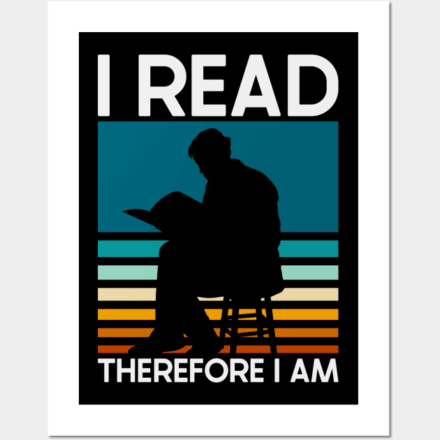 Read Therefore I Am Wall Art by nickbeta